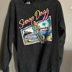 Snoop Dogg Graphic Black Sweater